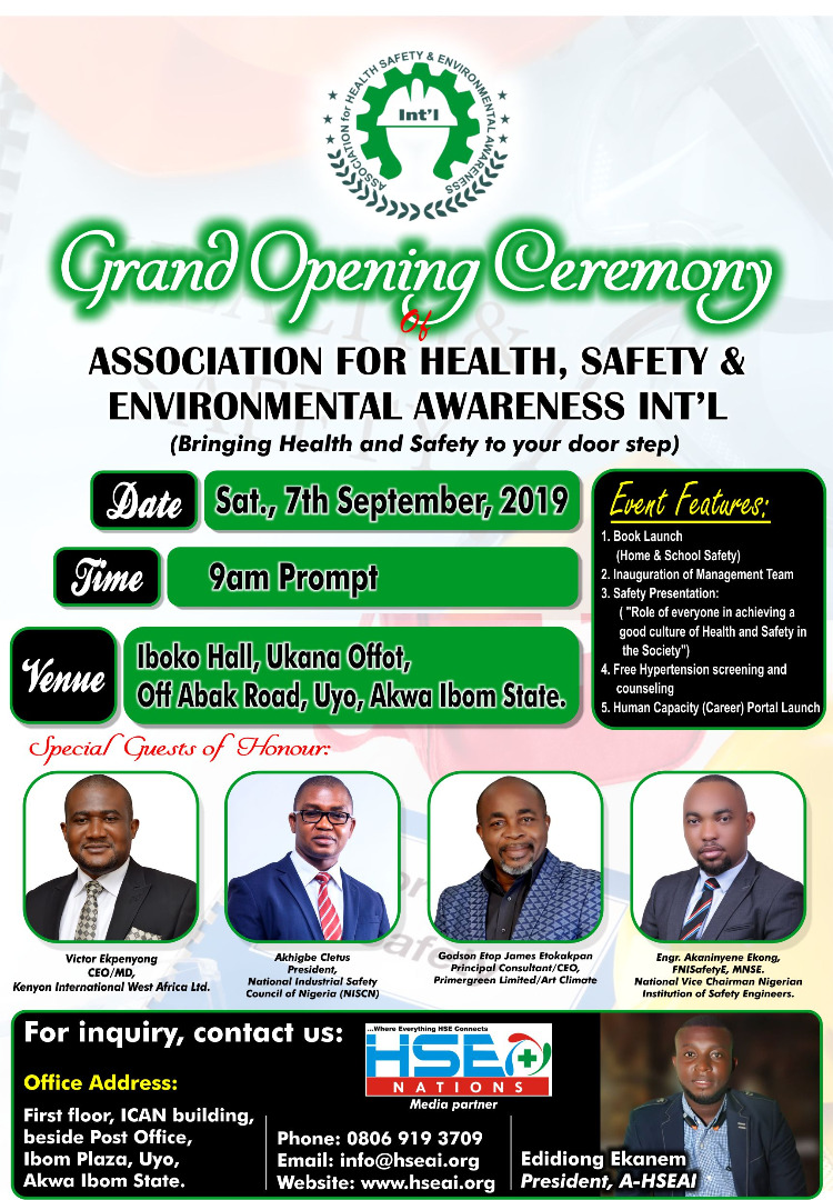 New Safety Group Set To Debut In Nigeria