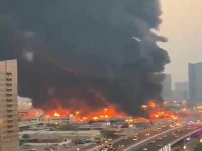 UAE FIRE OUBREAK