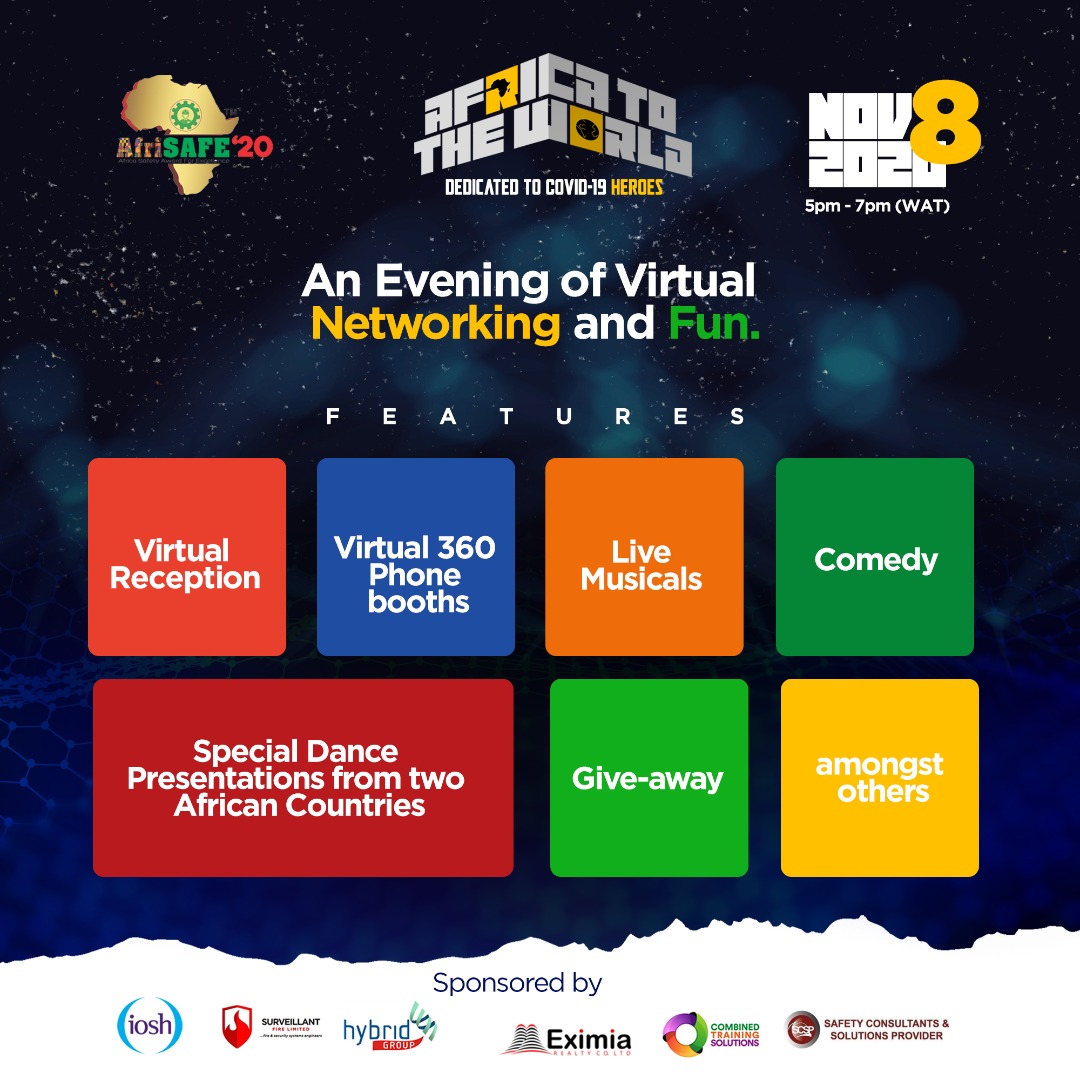 AfriSAFE 2020 Advert (IOSH Sponsored)