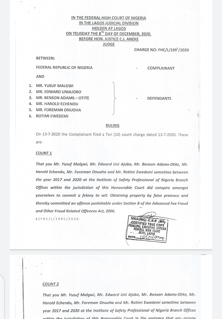 ISPON Crisis: Lagos Chairman Accuses Ilodiuba's Faction Of Malicious Prosecution