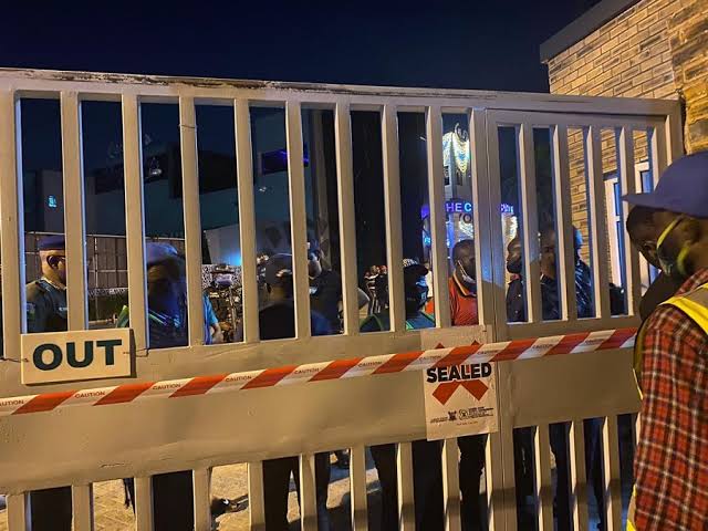 LSSC COVID Club Shutdown