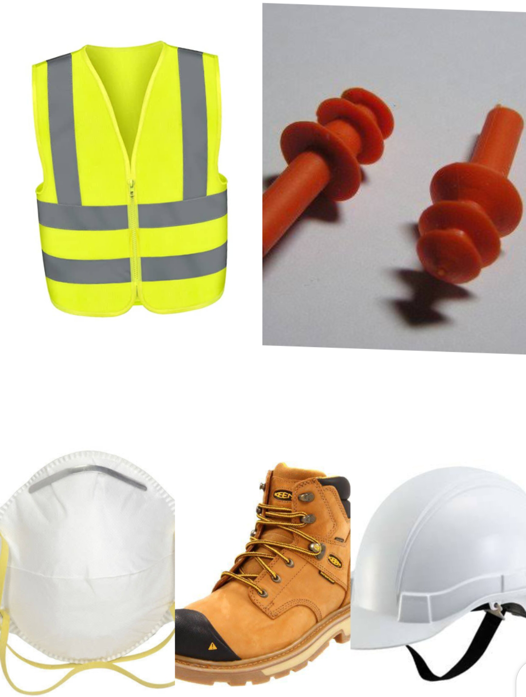 Type of PPE's HSE employers must provide for safety