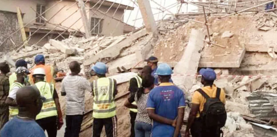 Yaba building collapse