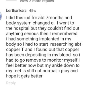 How hard is contraceptives complications on Africa women?