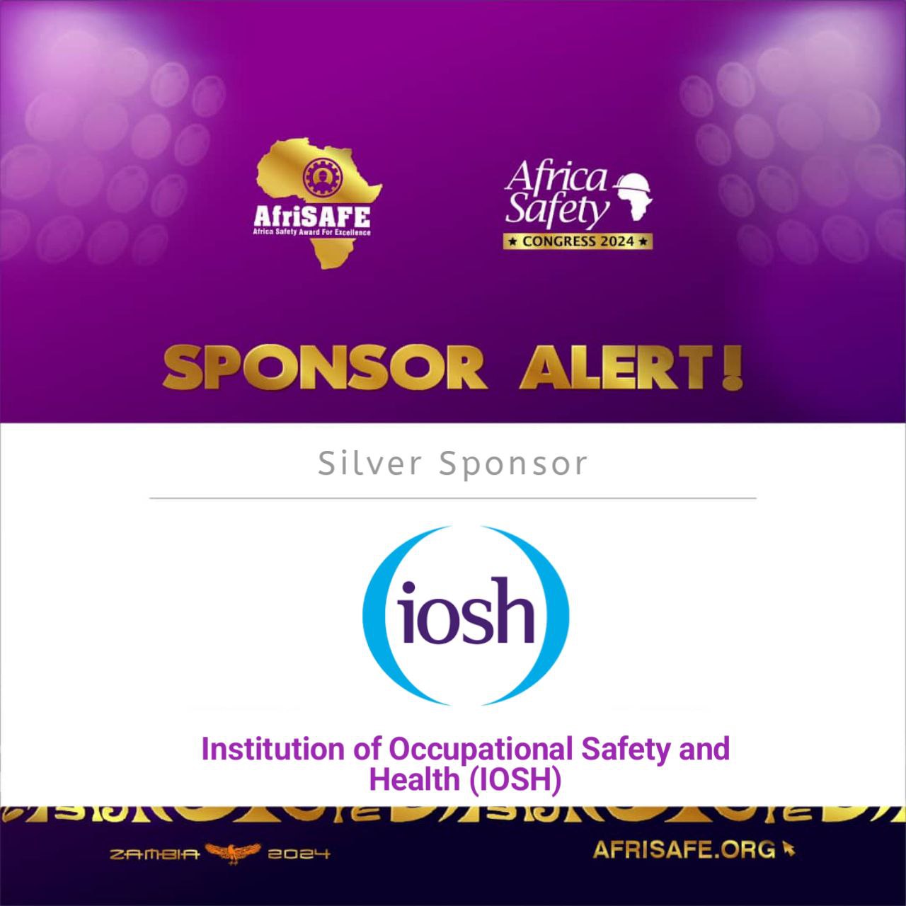 IOSH Partners with AfriSAFE 2024