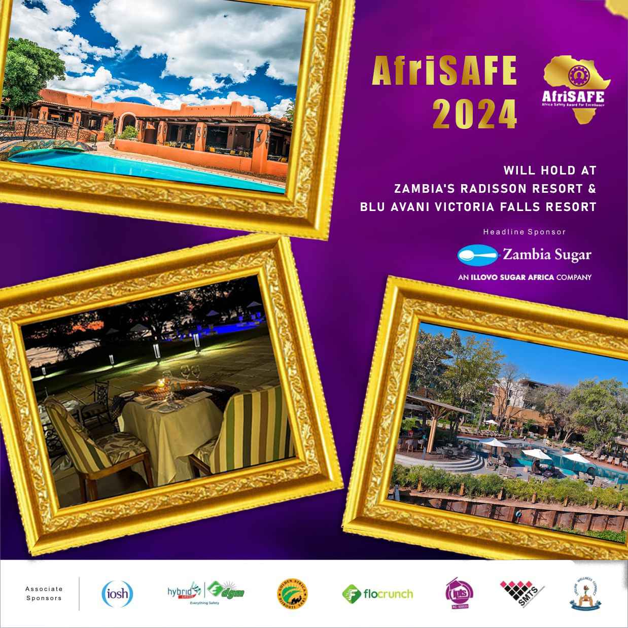 AfriSAFE 2024 to Unfold at Zambia's Radisson Blu and Avani Victoria Falls Resort