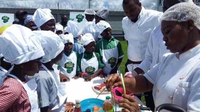  World Chefs Day: Nestlé Trains Pupils On Healthy Cooking