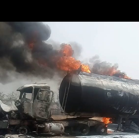 1 casualty recorded as Julius Berger bus catches fire in Kano