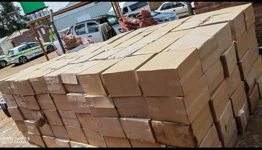 Limpopo Police confiscated 1,865 counterfeit cigarettes and others 