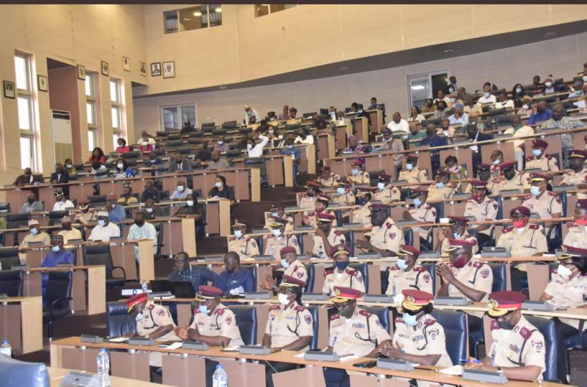  FRSC inducts 75 pupils into Cakasa road for safety enlightenment