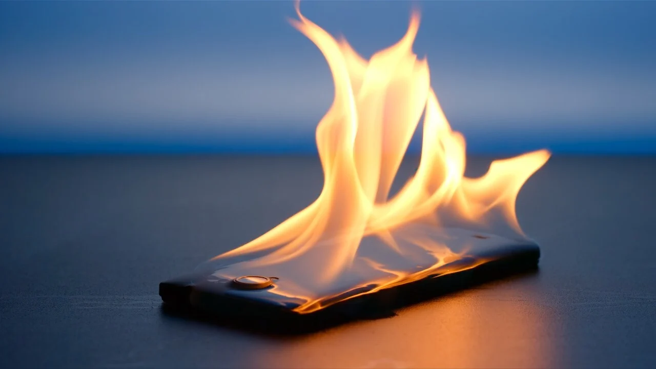 The Shocking Truth About Using Your Phone Near Cooking Gas Flames